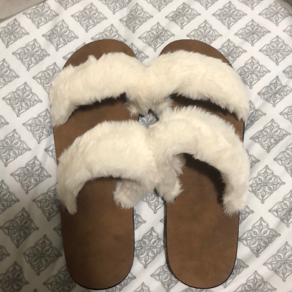 Fluffy shoes